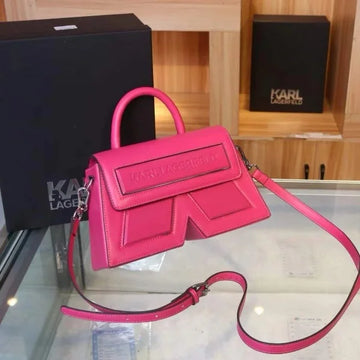 Karl Lagerfeld K IKON Crossbody Shoulder Bag With OG Box & Dust Bag (Pink โ 924)(BSB)