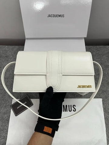 Jacquemus Leather LE Bambino Long Black With Sling Strap OG Box & Dust Bag