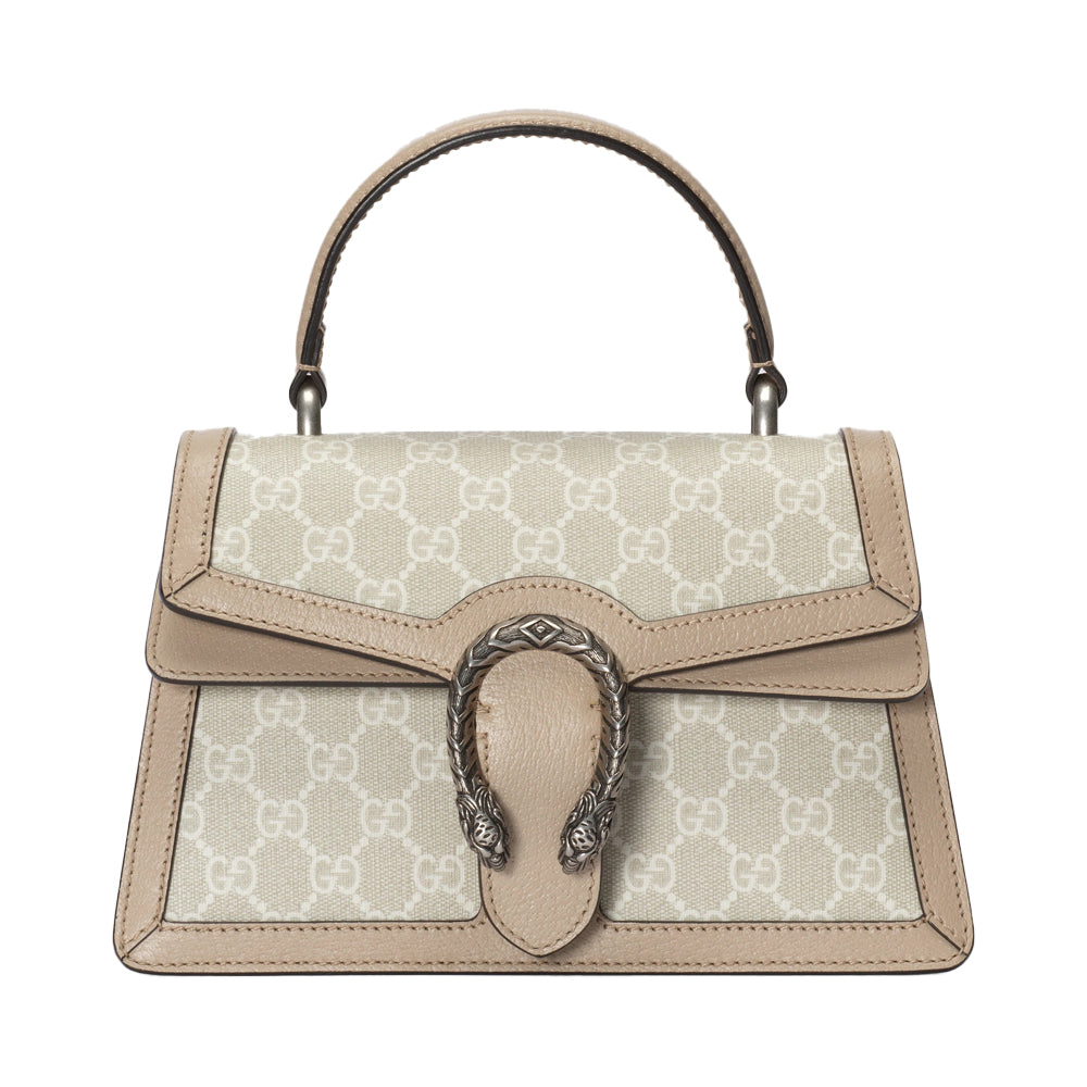 Gucci Dionysus Mini Handbag – Cream GG Supreme Canvas