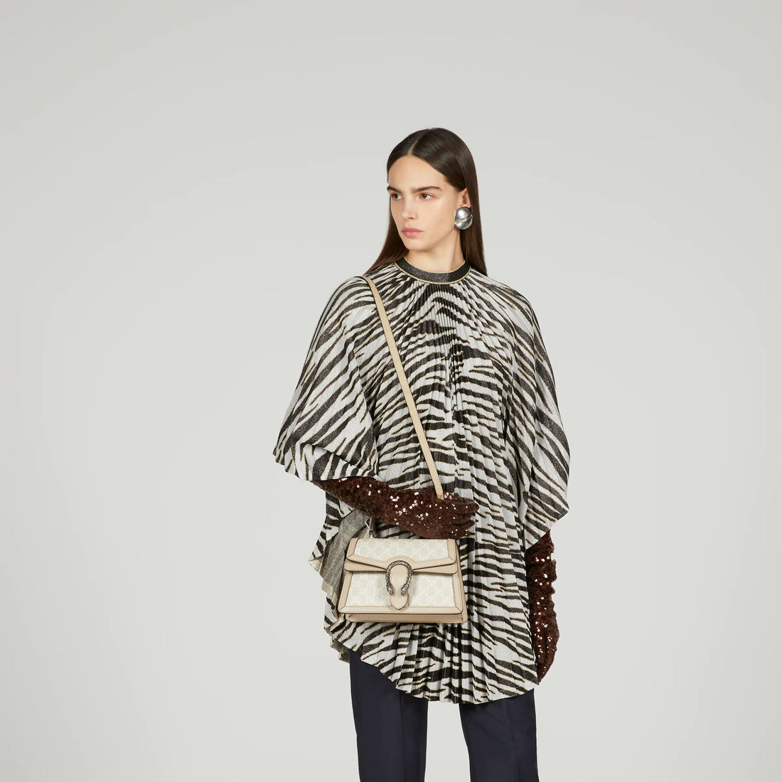 Gucci Dionysus Mini Handbag – Cream GG Supreme Canvas
