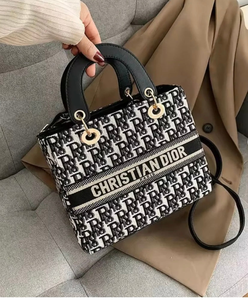 christian Dior lady cannage lambskin with folding box 245(BR)