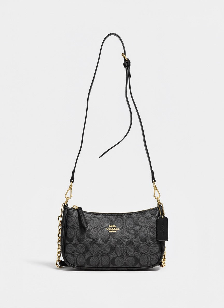 Teri Crossbody With Sling With OG Box And Dust Bag classy black